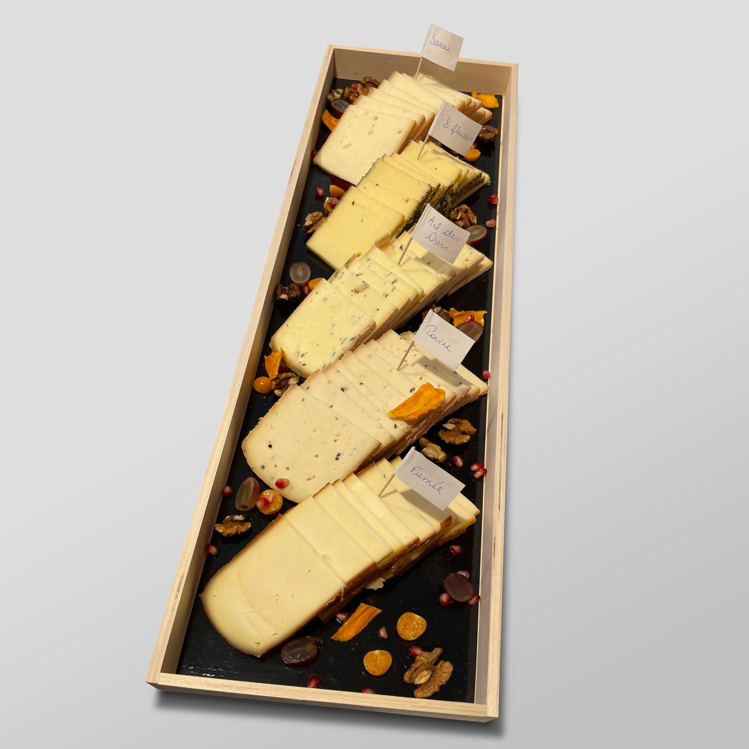 Plateau raclette à commander